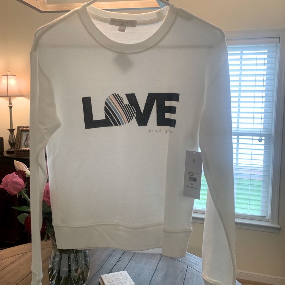 NWT. Spiritual Gangster Yoga Sweatshirt